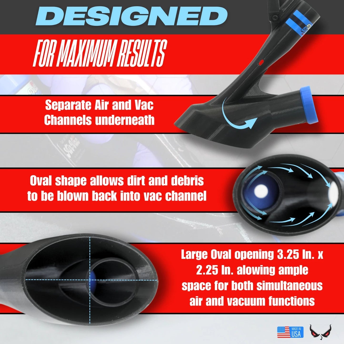 Air+Vac Automotive Detailing Accessories