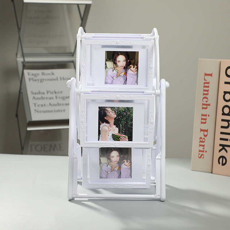 360° Rotating Vintage Ferris Wheel Rotating Photo Frame
