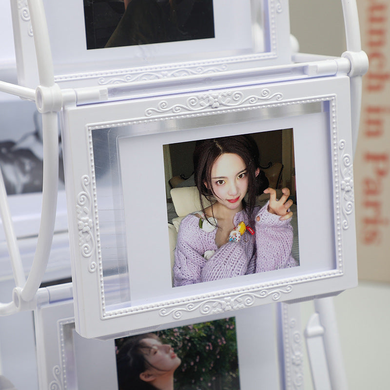360° Rotating Vintage Ferris Wheel Rotating Photo Frame