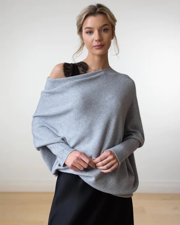 🌸Last Day 49% OFF🌸 Innovative Asymmetric Draped Knitwear Apparel