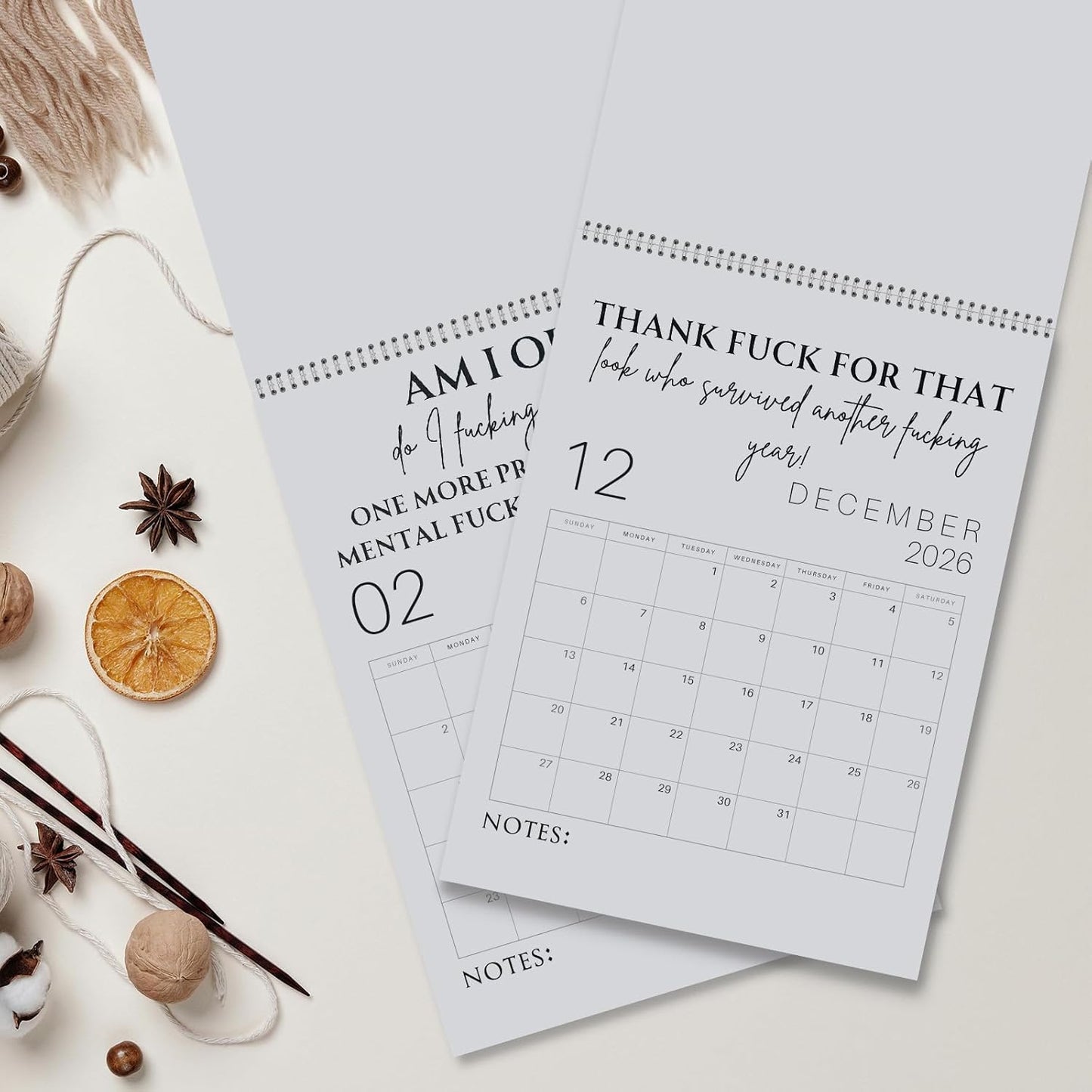 🔥2026 New Arrival 🔥Zero-Stress 2026 Wall Calendar