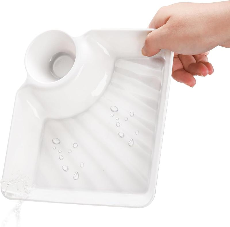 🍽️5-Pcs Divided Serving Plates with Dip Containers