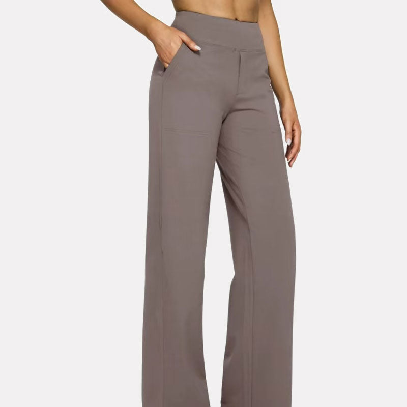 High-Waisted Yoga Pants with Pockets ✨