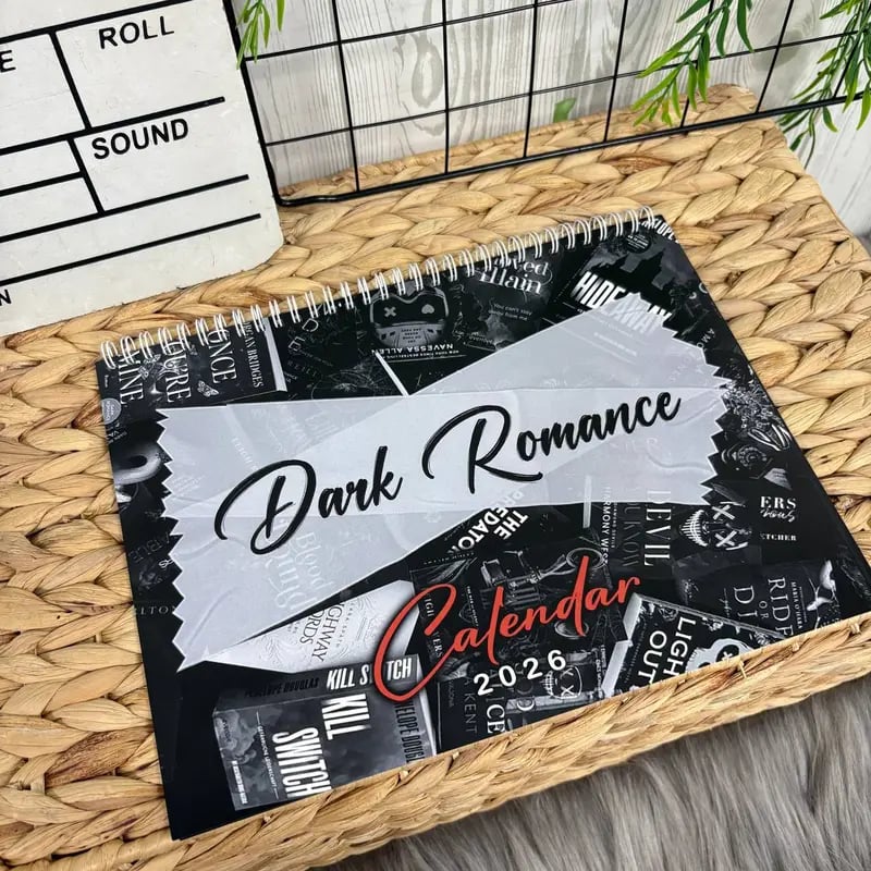 🖤Morally Grey Book Boyfriend 2026 Calendar 📅Dark Romantasy Aesthetic ✨