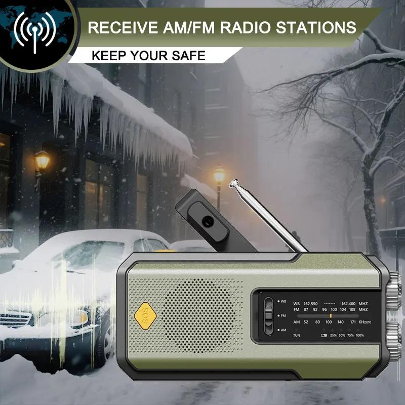 Hand Crank Emergency Weather Radio
