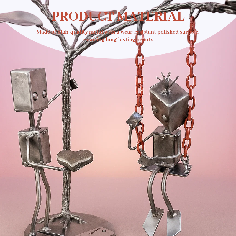 Robotic Love Confession Ornament