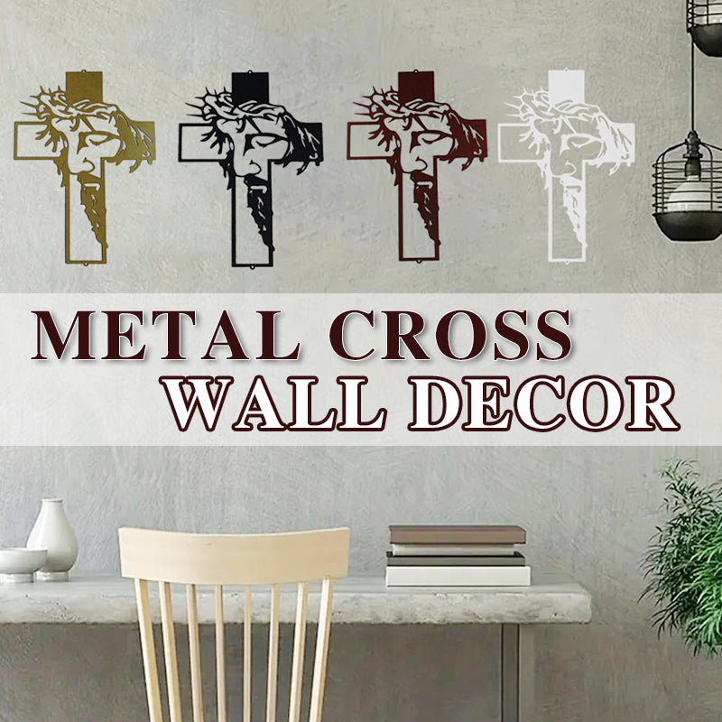 Metal Cross Wall Decor