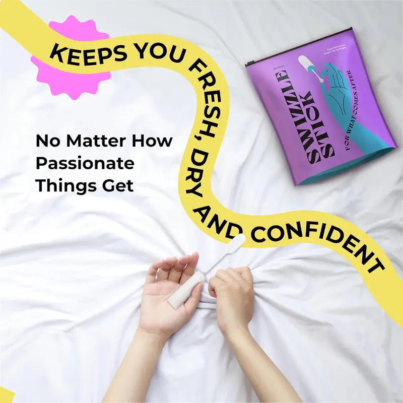 🌷 Intimate Cleanup Sponges for Women - 25pk