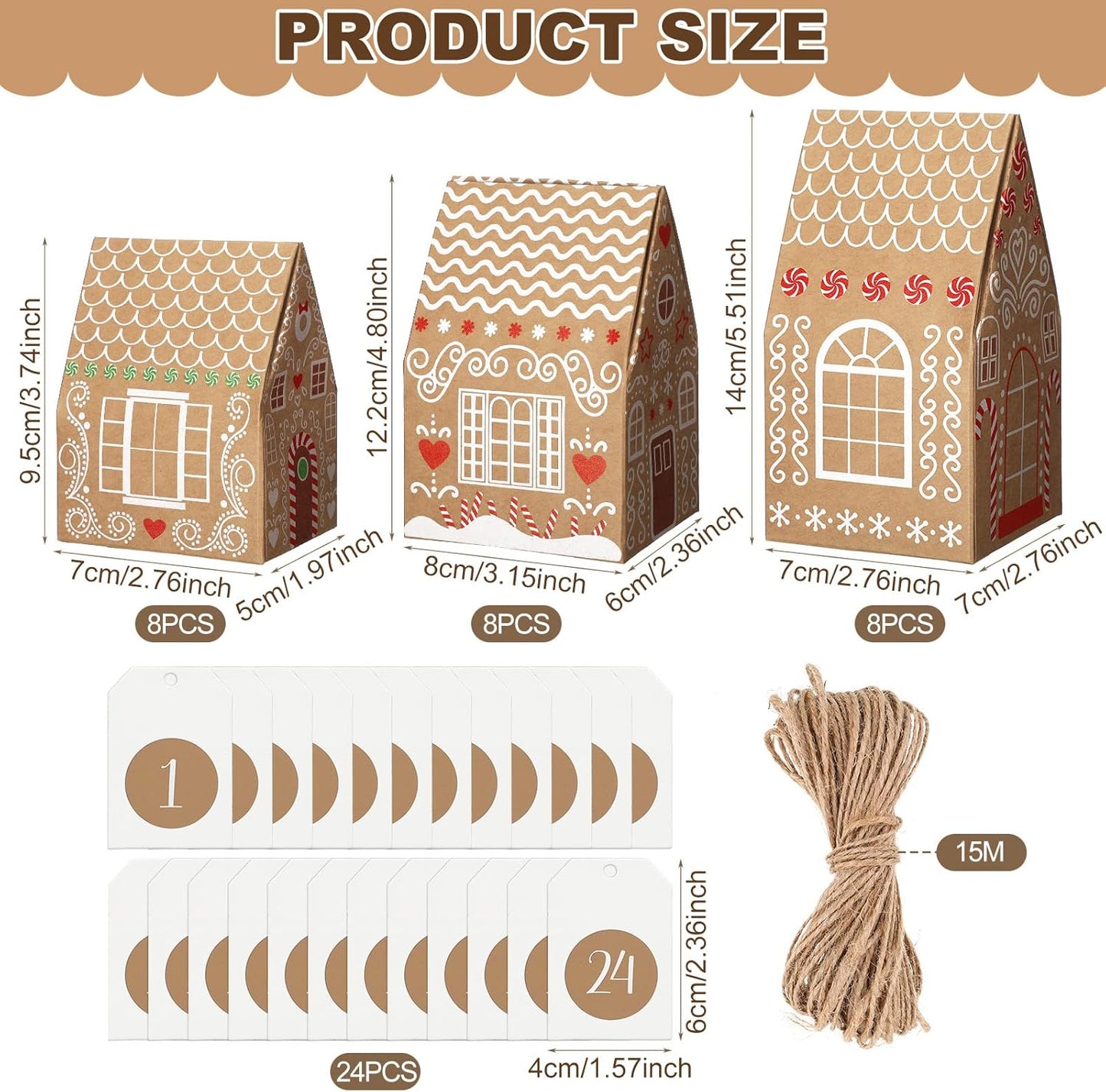 🔥LAST DAY 50% OFF - DIY Christmas Advent Calendar Boxes