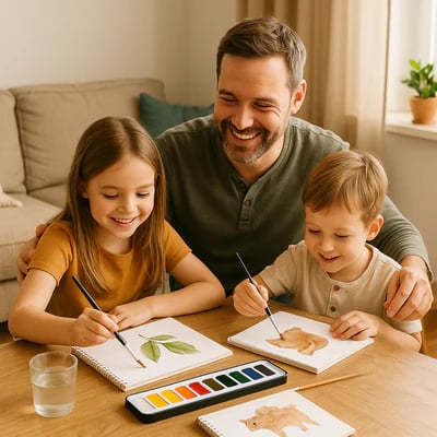 📢😎 LAST DAY 49% OFF - 🖼️Beginner-Friendly💕 Watercolor Workbook