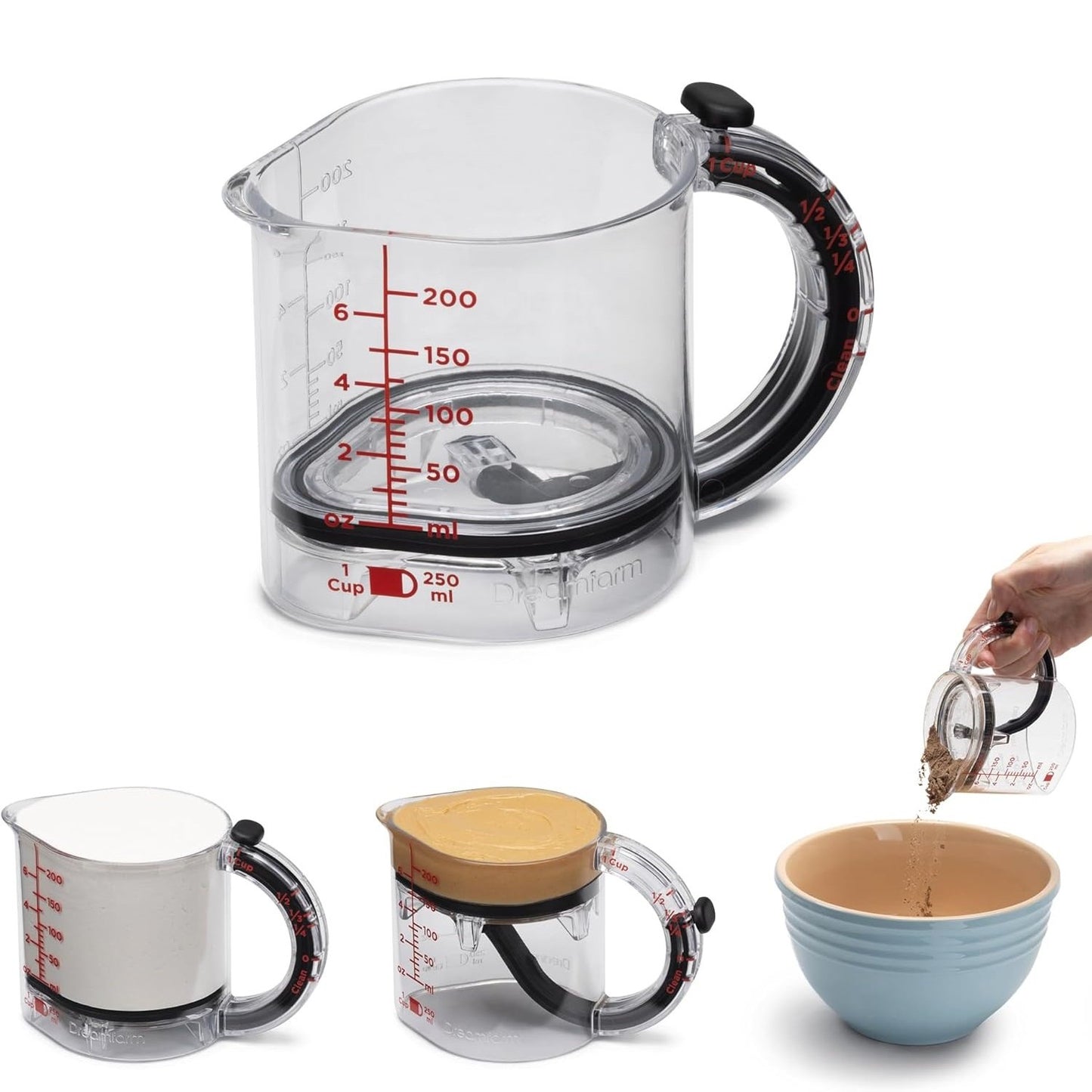 All-in-1 Adjustable Measuring Cup