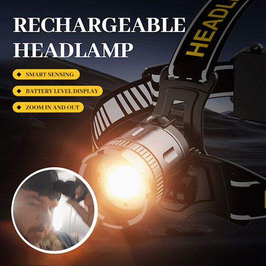 Rechargeable headlamp
