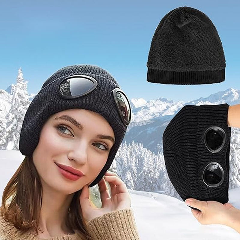 ✨🧢Knitted Glasses Hat