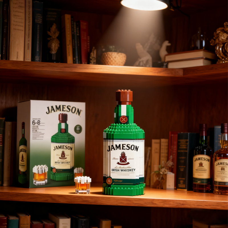 🥃 Whiskey Wine Bottle Building Blocks