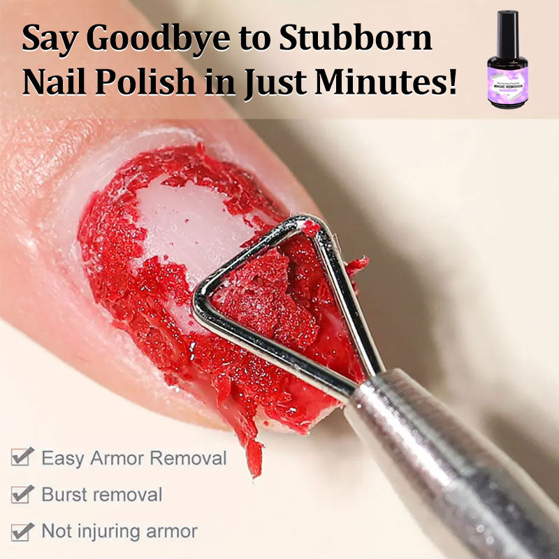 💥 Quick-Burst Nail Polish Remover Gel (15ml)