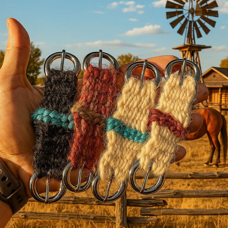🐴 Mini Girth Keychain — Carry the Spirit of the Saddle 🌾