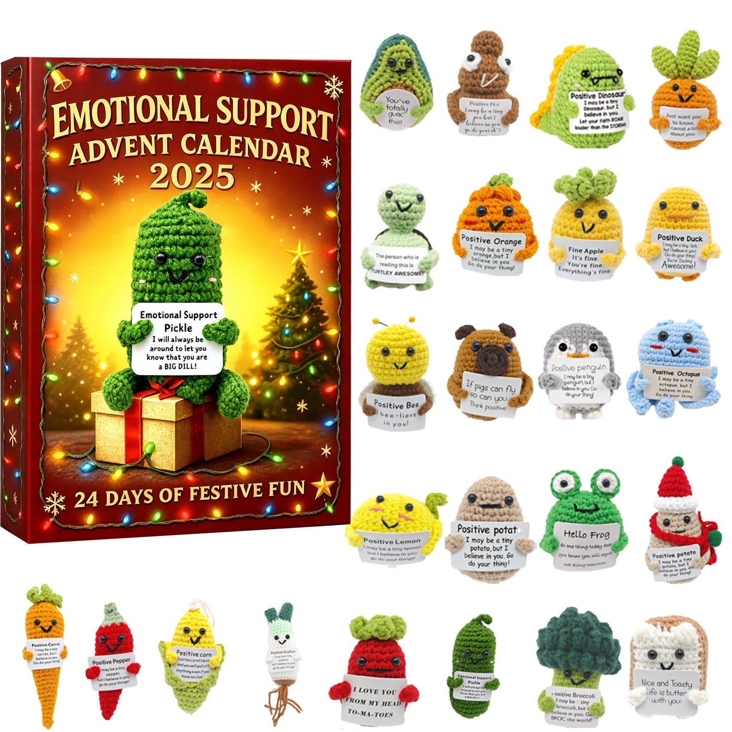 🔥LAST DAY 50% OFF - 🎄EMOTIONAL SUPPORT ADVENT CALENDAR 2025