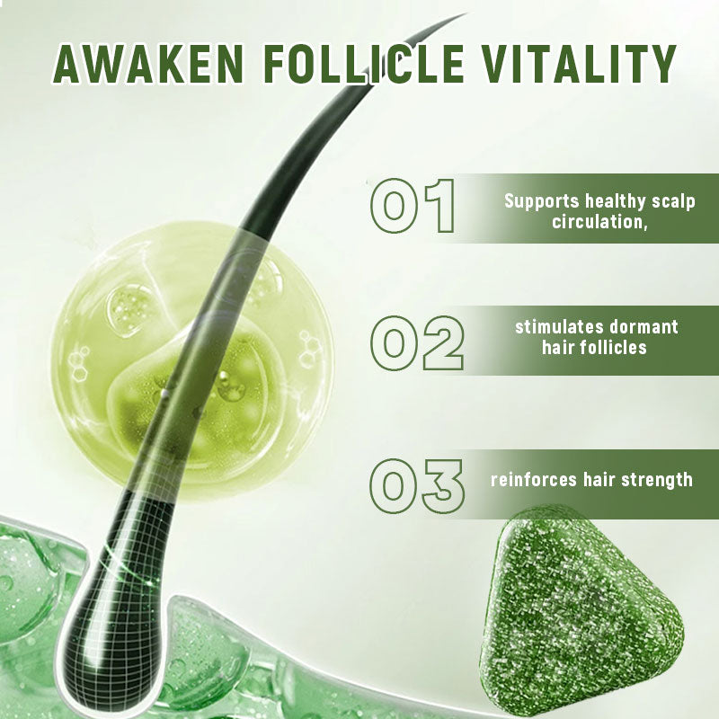 🌿 Usman Arborvitae Leaf Shampoo Bar – Natural Herbal Hair Care