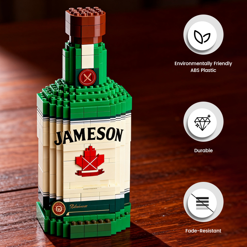 🥃 Whiskey Wine Bottle Building Blocks