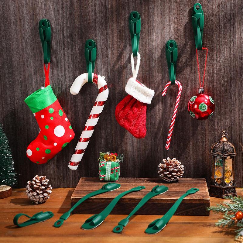 12 PCS Christmas Silicone Garland Hanger Hooks