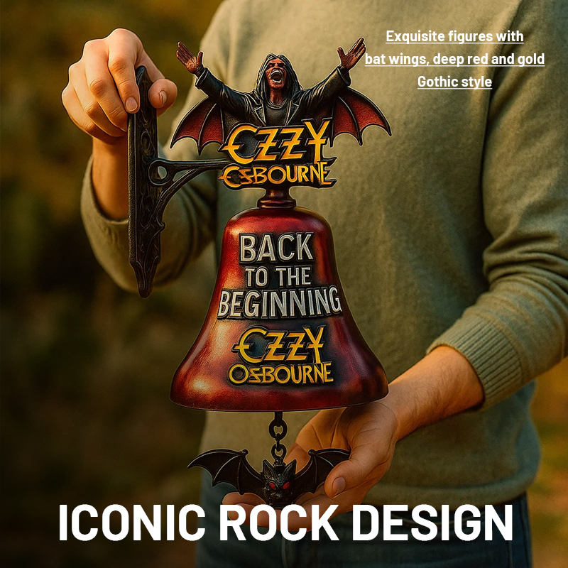 🔔Ozzy Osbourne Back to the Beginning Wall Mounted Bell