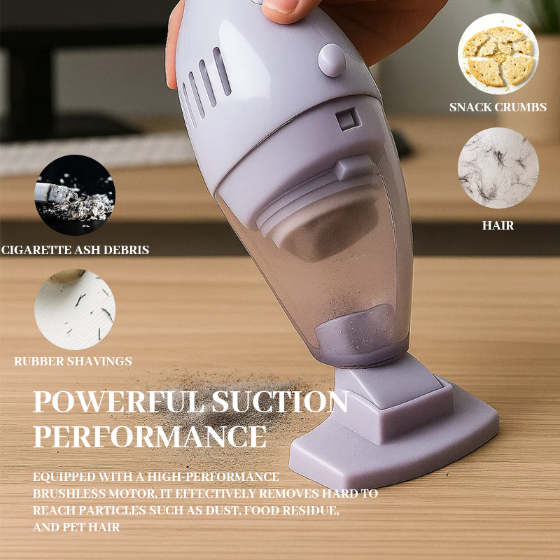 ✨Mini Cordless Desktop Vacuum Cleaner