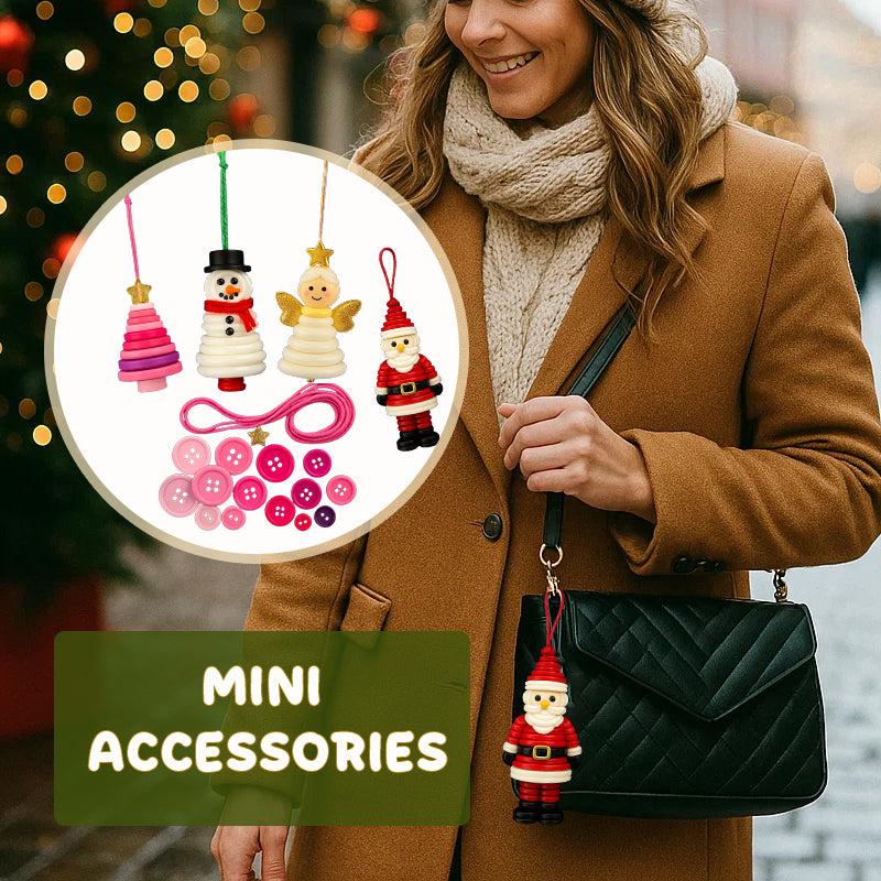 🔥LAST DAY 50% OFF - 🎅☃️ DIY Button Ornament Kits