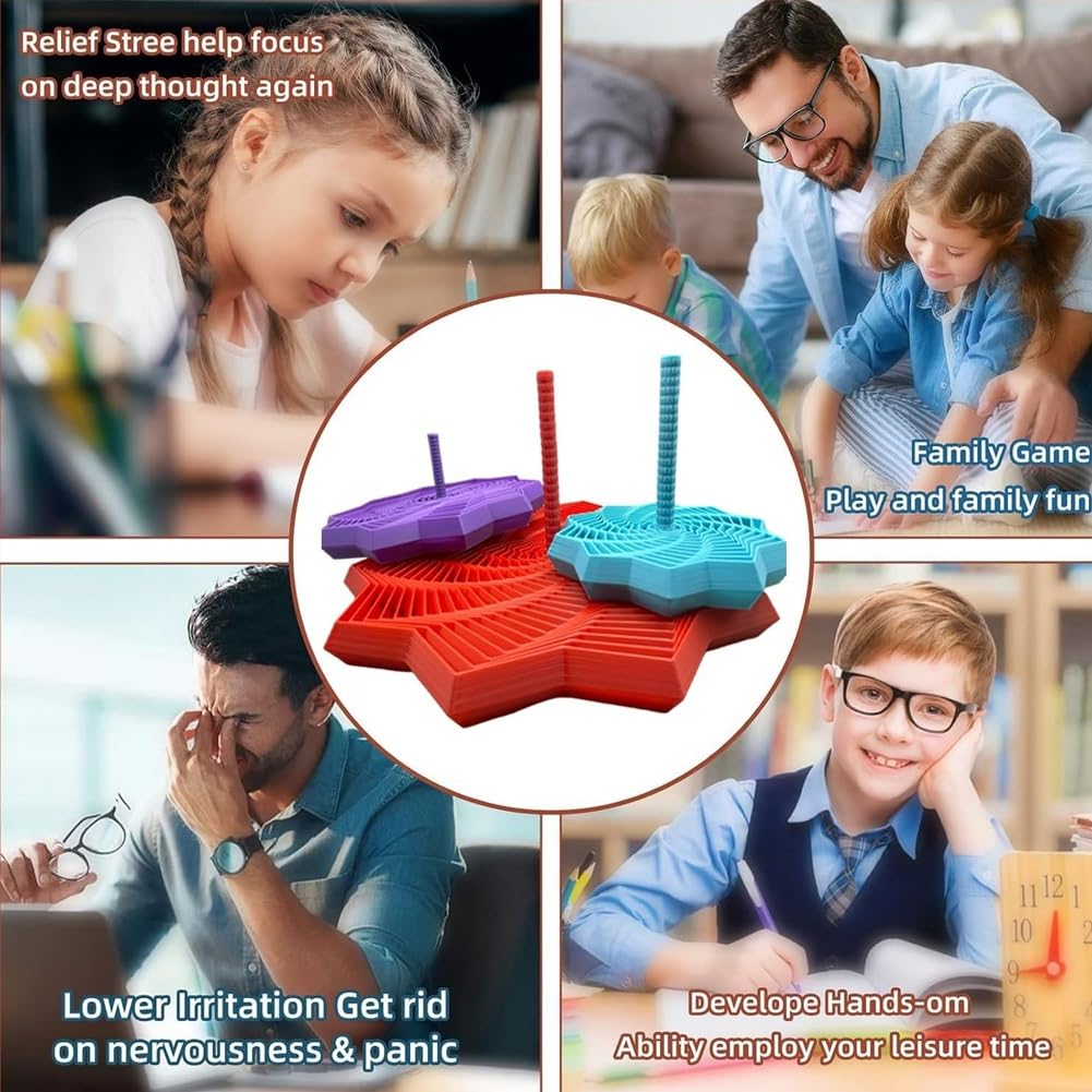 💠 Expanded Sensory Fidget Star