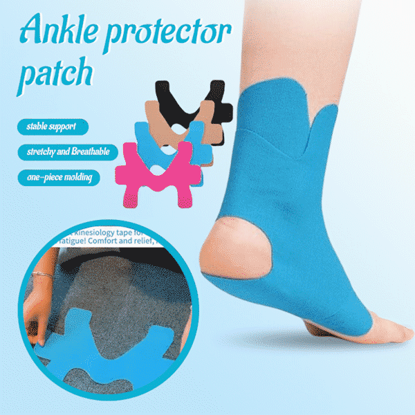 🦵 Precut Kinesiology Tape for Ankle（10Pcs）