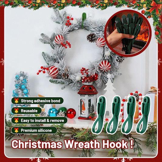 12 PCS Christmas Silicone Garland Hanger Hooks