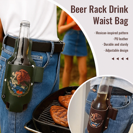 🏆Classic Leather Beer Holster