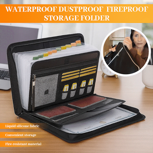 Waterproof Dustproof  Fireproof Storage Folder