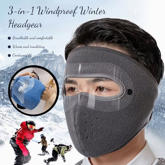 🏂3-in-1 Windproof Winter Headgear