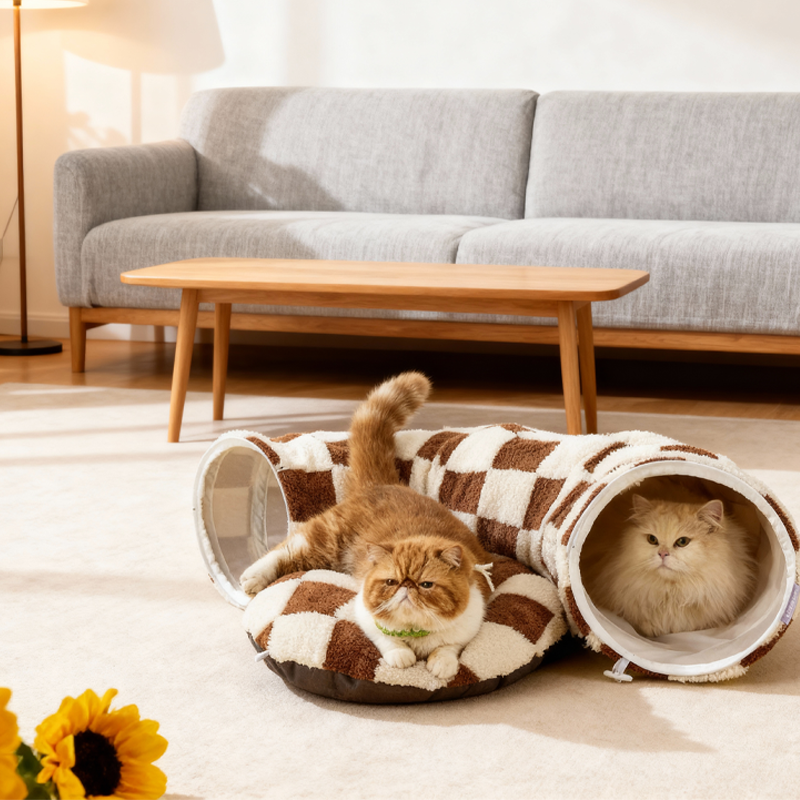 🐾 Lesure Cat Tunnel Bed