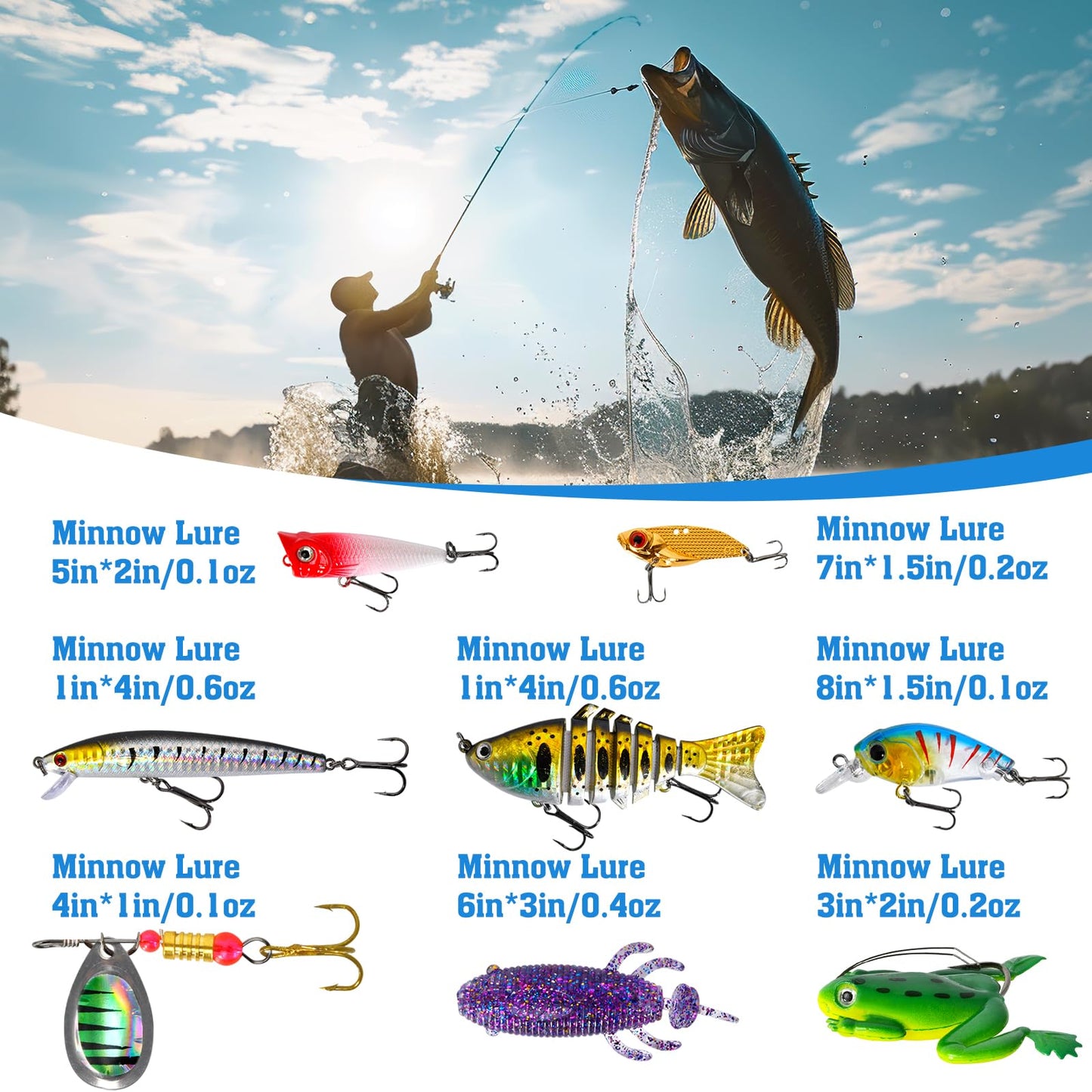 🎣Advent Calendar 2025 Fishing Lure Set