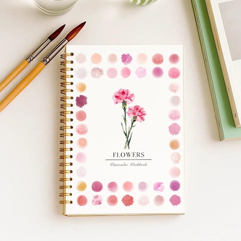 📢😎 LAST DAY 49% OFF - 🖼️Beginner-Friendly💕 Watercolor Workbook