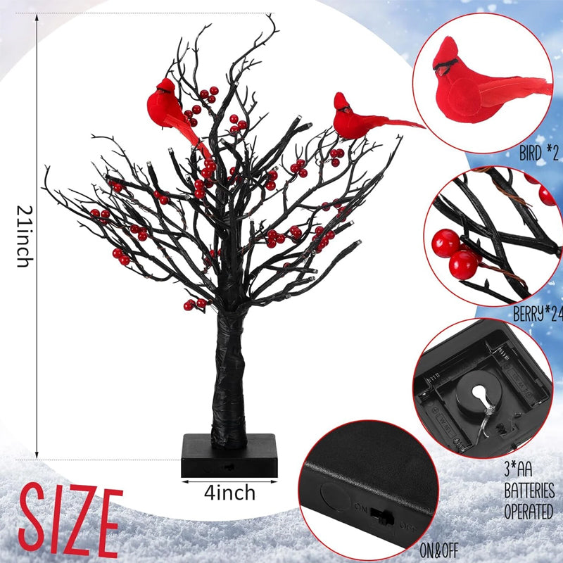 🔥2025 New Arrival🔥Little Red Bird Tree Light