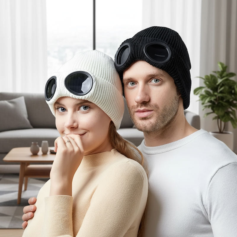 ✨🧢Knitted Glasses Hat