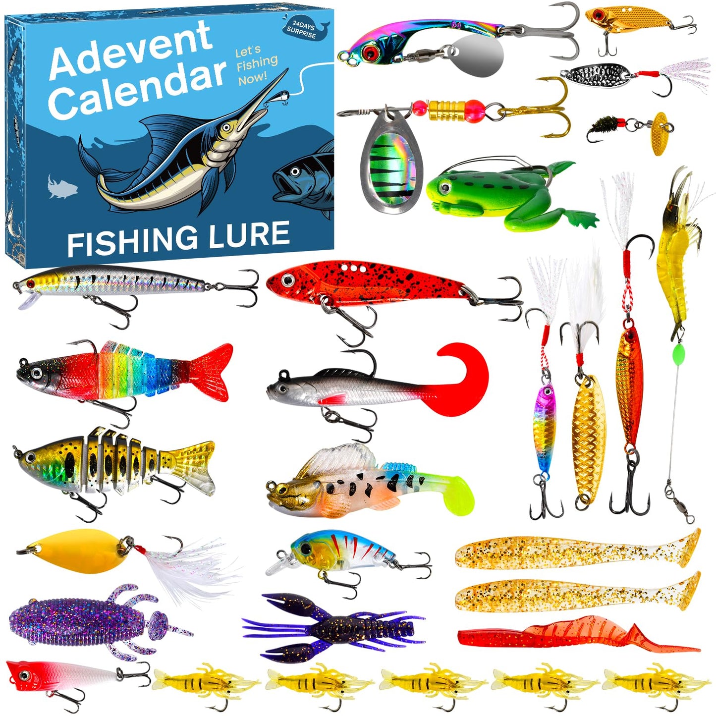 🎣Advent Calendar 2025 Fishing Lure Set