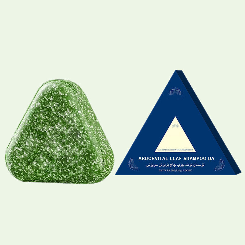 🌿 Usman Arborvitae Leaf Shampoo Bar – Natural Herbal Hair Care