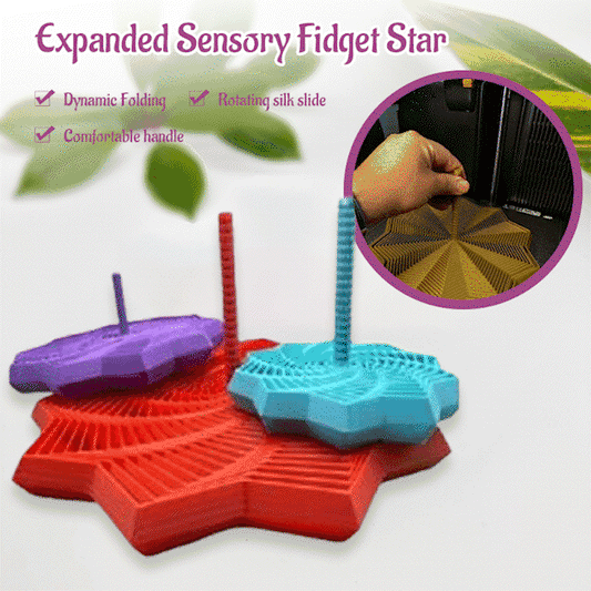 💠 Expanded Sensory Fidget Star