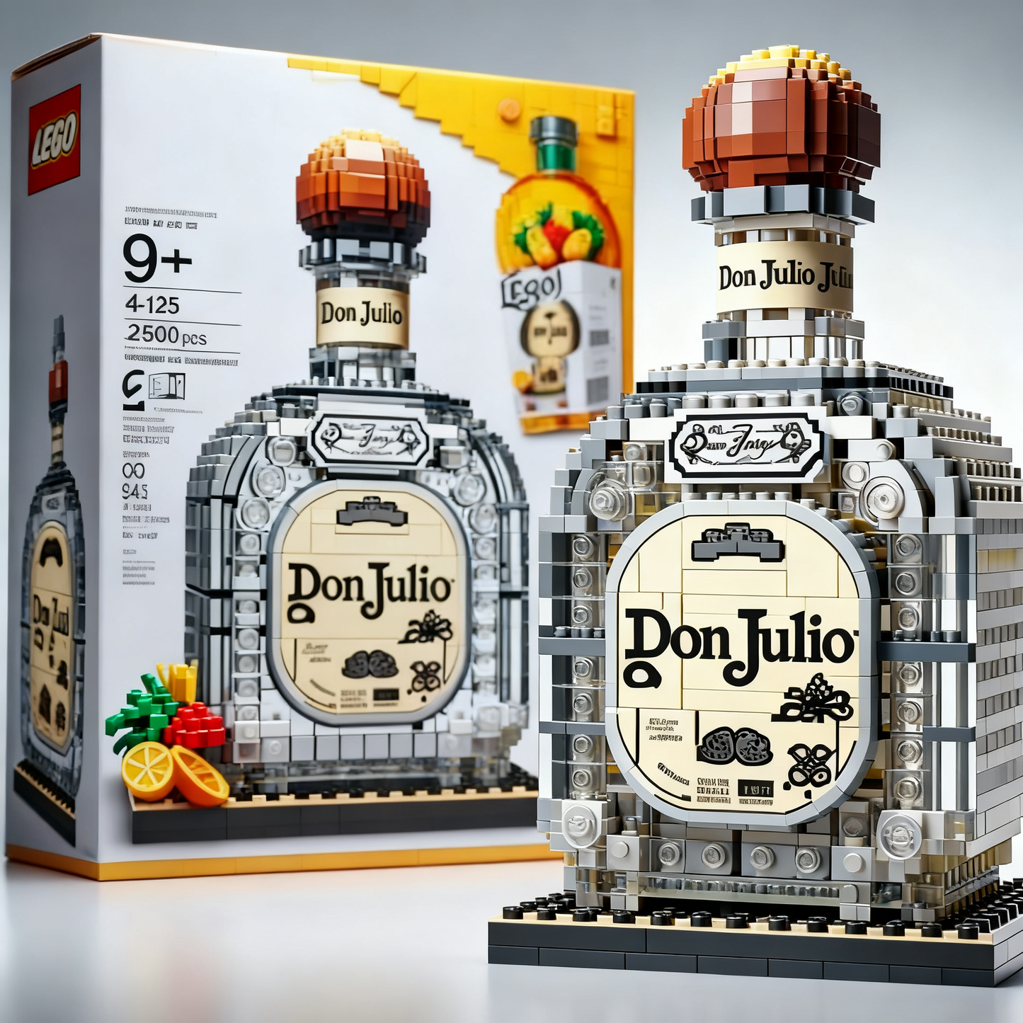 🥃 Whiskey Wine Bottle Building Blocks