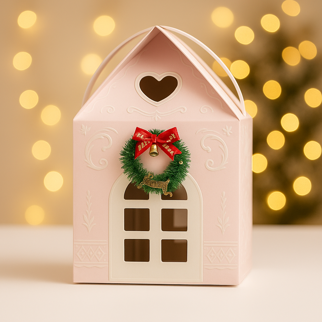 Christmas Wonderland Cottage Gift Box
