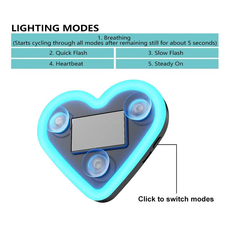 💖LED Heart-Shaped Ambient Light
