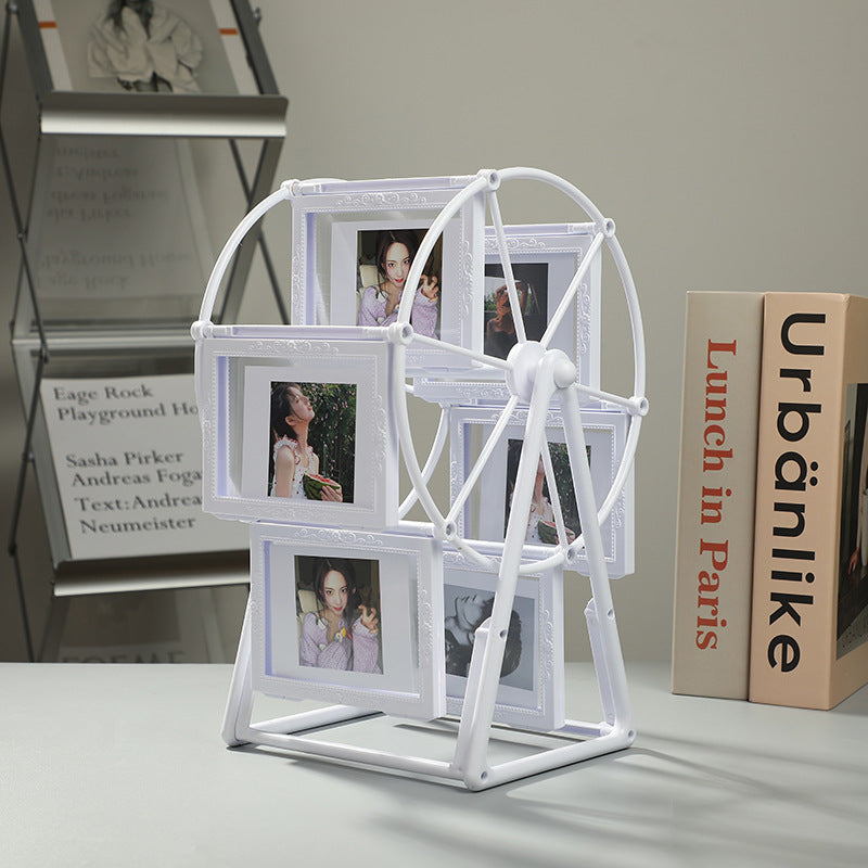 360° Rotating Vintage Ferris Wheel Rotating Photo Frame