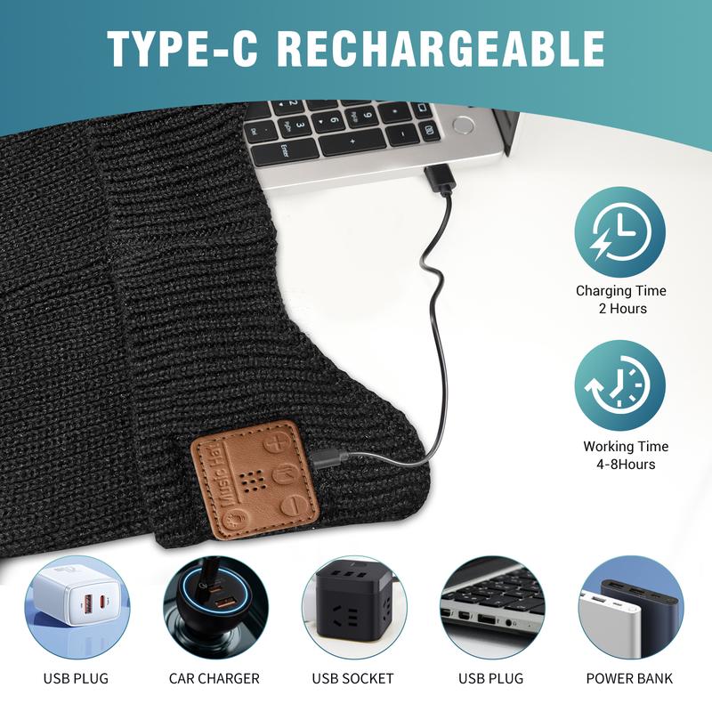 TR-BTD3 Smart LED Beanie