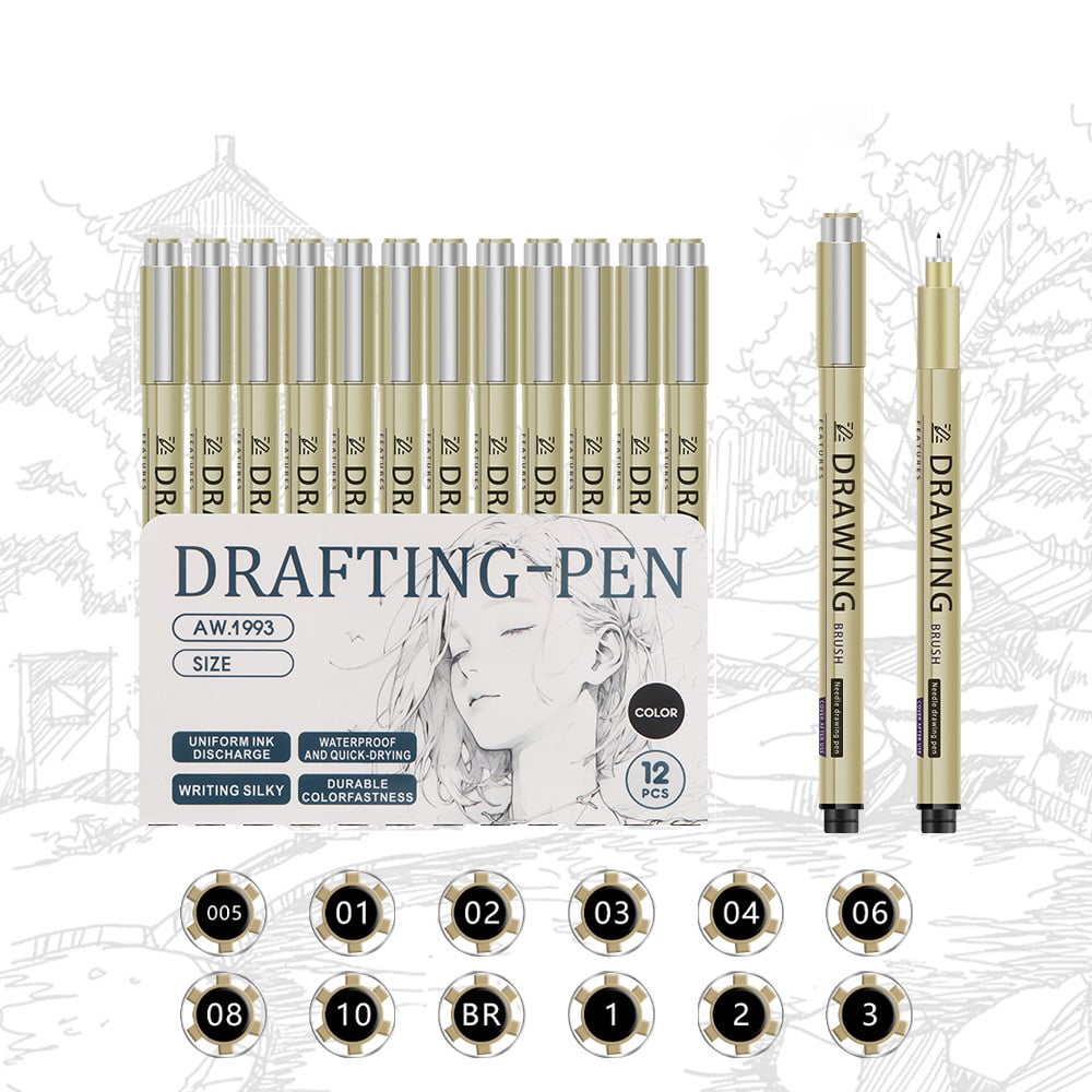 🎨✏️Ink Tracing Coloring Book - For Beginners & Stress Relief