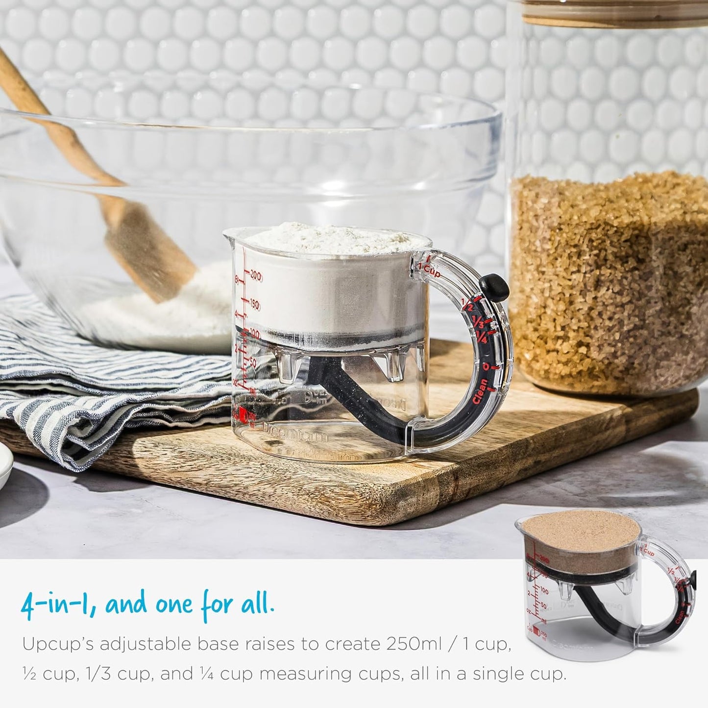 All-in-1 Adjustable Measuring Cup