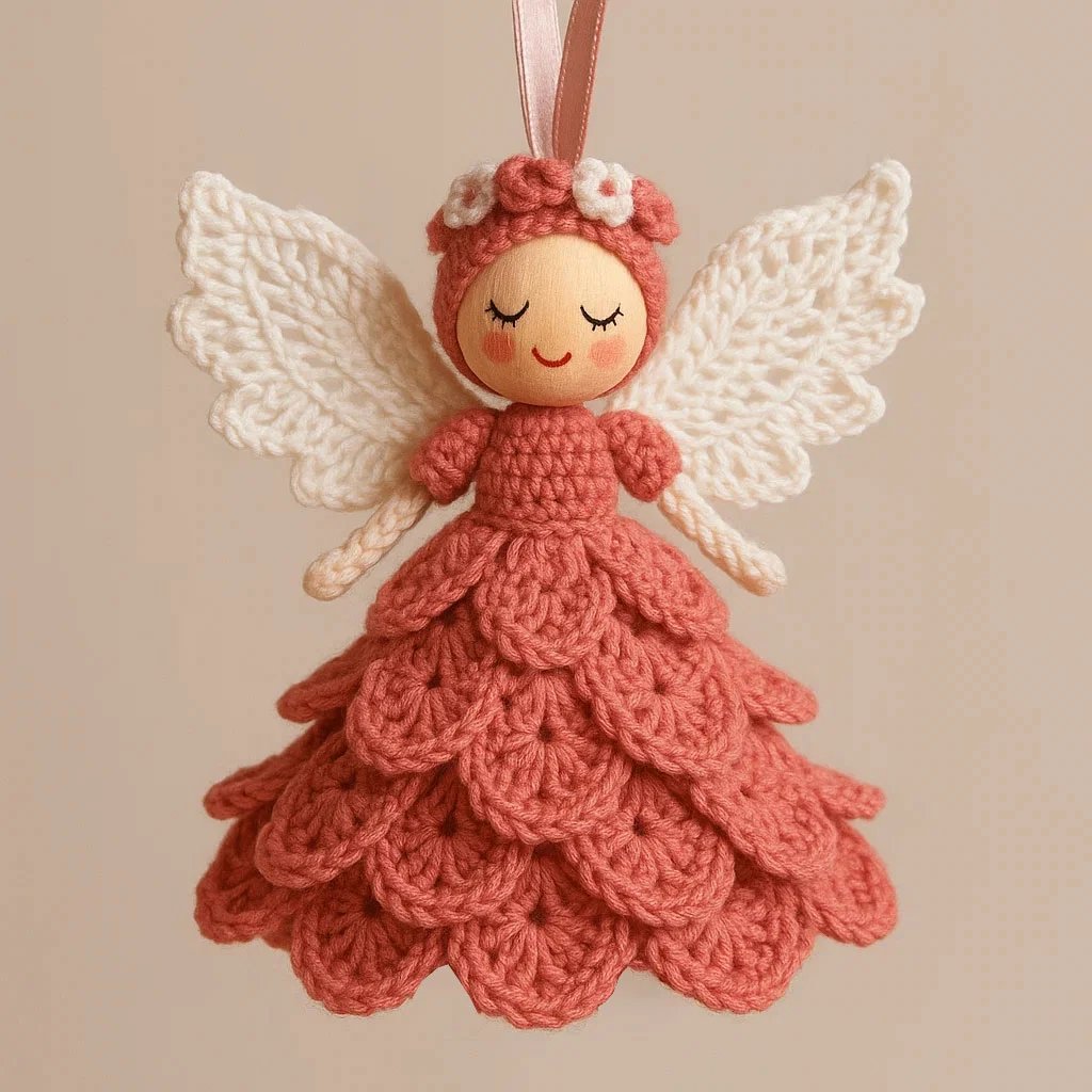 🔥Last Day Sale 49% OFF🎁Crochet Your Own Angel – Complete Craft Kit
