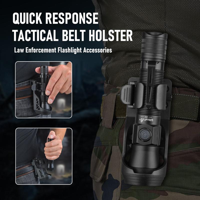 🔦💡E5 Tactical EDC Flashlight with Holster